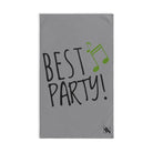 Best Party Music Grey | Anniversary Wedding, Christmas, Valentines Day, Birthday Gifts for Him, Her, Romantic Gifts for Wife, Girlfriend, Couples Gifts for Boyfriend, Husband NECTAR NAPKINS