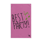 Best Party Music Pink | Novelty Gifts for Boyfriend, Funny Towel Romantic Gift for Wedding Couple Fiance First Year Anniversary Valentines, Party Gag Gifts, Joke Humor Cloth for Husband Men BF NECTAR NAPKINS