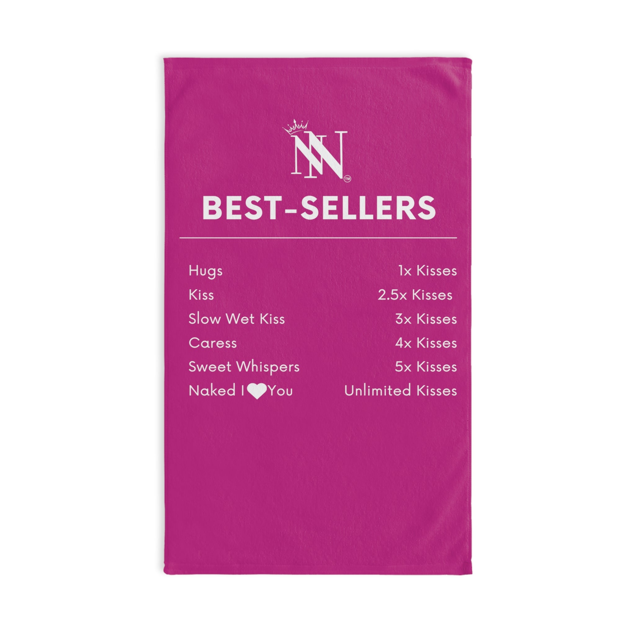 Best Sellers White Fuscia | Funny Gifts for Men - Gifts for Him - Birthday Gifts for Men, Him, Husband, Boyfriend, New Couple Gifts, Fathers & Valentines Day Gifts, Hand Towels NECTAR NAPKINS