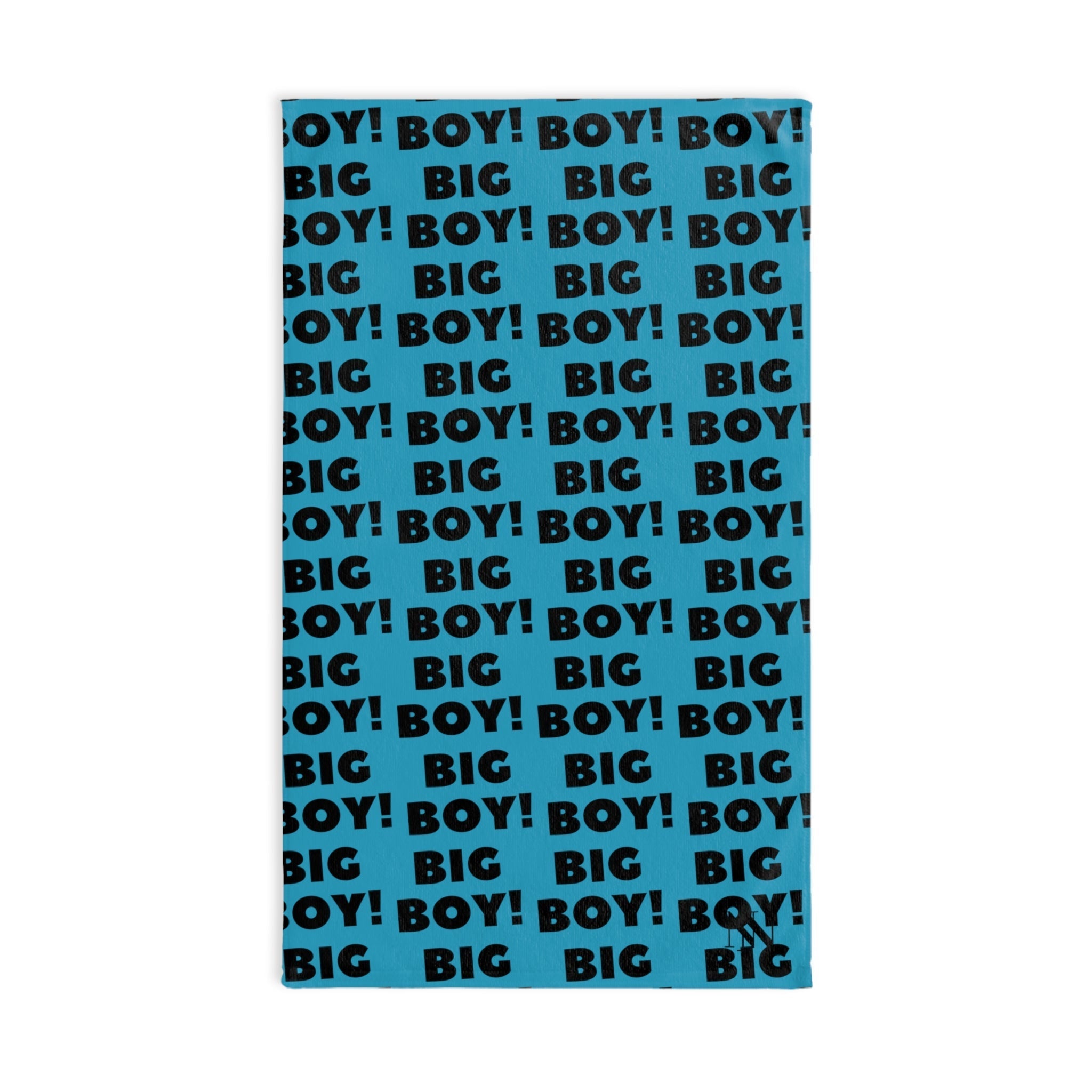 Big Boy Pattern Teal | Novelty Gifts for Boyfriend, Funny Towel Romantic Gift for Wedding Couple Fiance First Year Anniversary Valentines, Party Gag Gifts, Joke Humor Cloth for Husband Men BF NECTAR NAPKINS