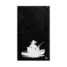 Boat Man FishBlack | Sexy Gifts for Boyfriend, Funny Towel Romantic Gift for Wedding Couple Fiance First Year 2nd Anniversary Valentines, Party Gag Gifts, Joke Humor Cloth for Husband Men BF NECTAR NAPKINS