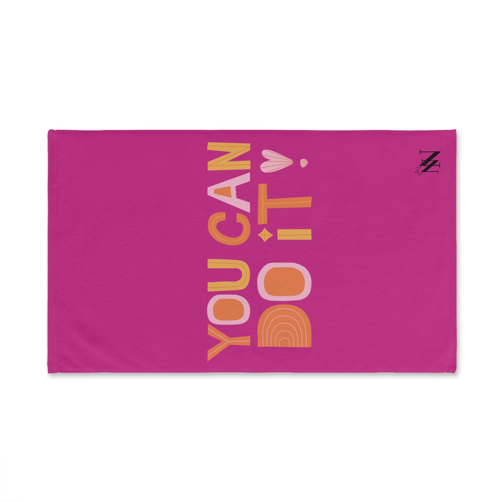 Boho Do It You Can Fuscia | Funny Gifts for Men - Gifts for Him - Birthday Gifts for Men, Him, Husband, Boyfriend, New Couple Gifts, Fathers & Valentines Day Gifts, Hand Towels NECTAR NAPKINS