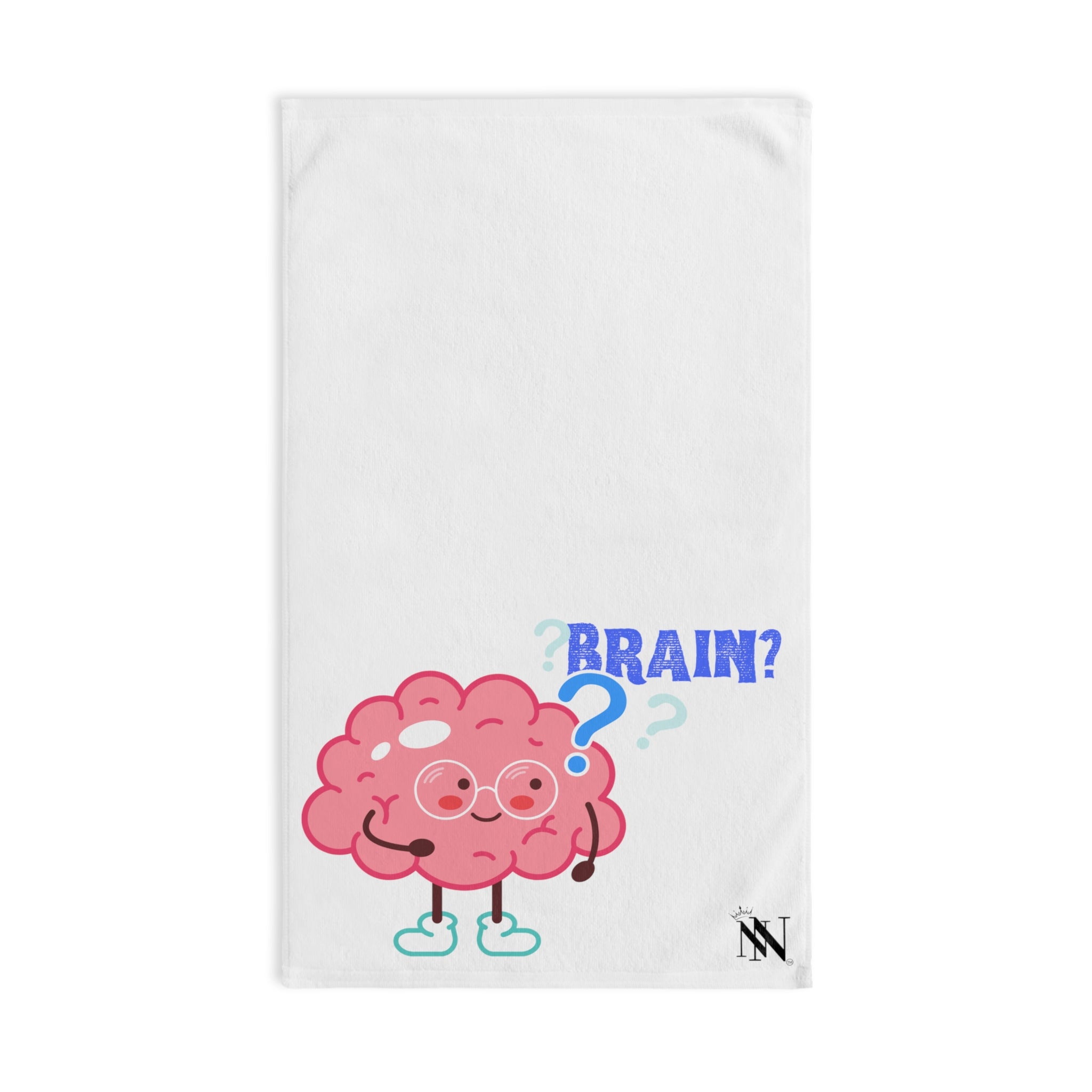 Brain Question Fun White | Funny Gifts for Men - Gifts for Him - Birthday Gifts for Men, Him, Her, Husband, Boyfriend, Girlfriend, New Couple Gifts, Fathers & Valentines Day Gifts, Christmas Gifts NECTAR NAPKINS