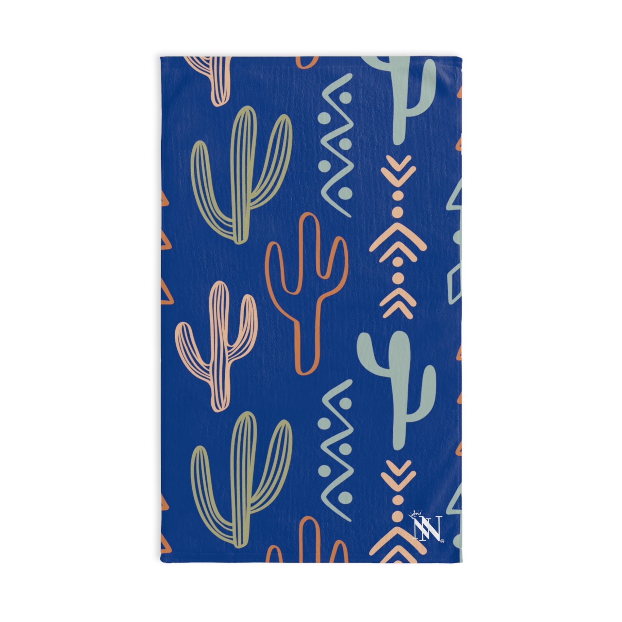 Cactus Western Blue | Gifts for Boyfriend, Funny Towel Romantic Gift for Wedding Couple Fiance First Year Anniversary Valentines, Party Gag Gifts, Joke Humor Cloth for Husband Men BF NECTAR NAPKINS