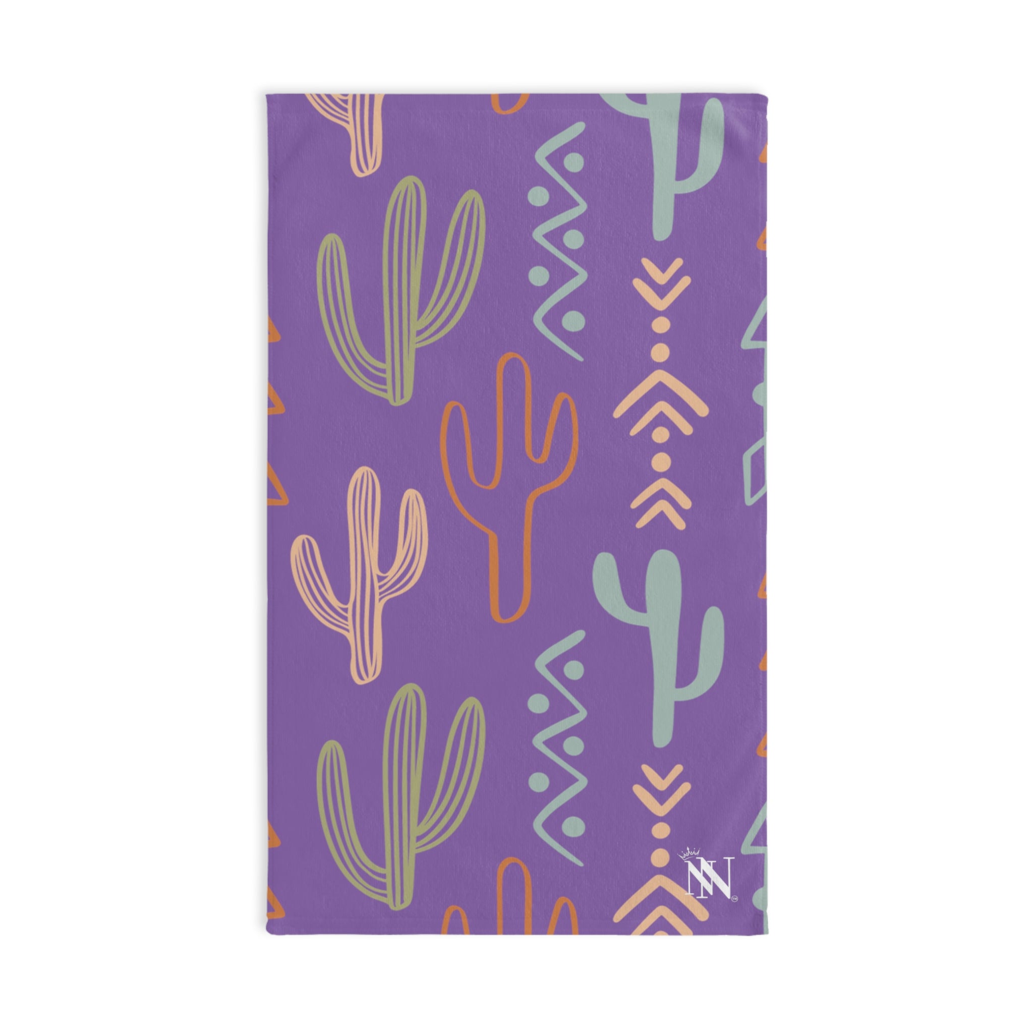 Cactus Western Lavendar | Funny Gifts for Men - Gifts for Him - Birthday Gifts for Men, Him, Husband, Boyfriend, New Couple Gifts, Fathers & Valentines Day Gifts, Hand Towels NECTAR NAPKINS