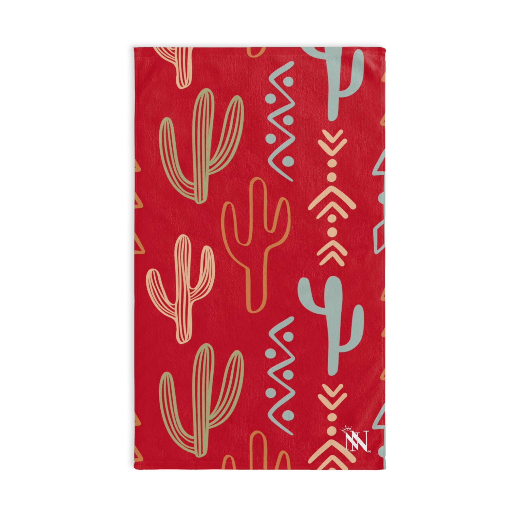 Cactus Western Red | Sexy Gifts for Boyfriend, Funny Towel Romantic Gift for Wedding Couple Fiance First Year 2nd Anniversary Valentines, Party Gag Gifts, Joke Humor Cloth for Husband Men BF NECTAR NAPKINS