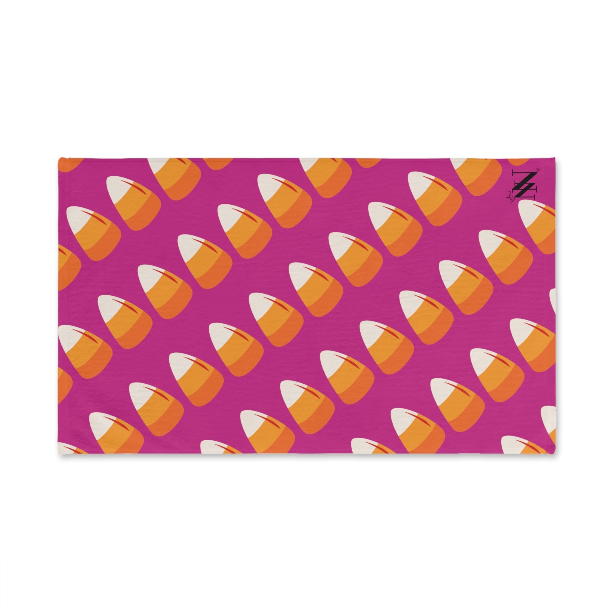 Candy Corn Fuscia | Funny Gifts for Men - Gifts for Him - Birthday Gifts for Men, Him, Husband, Boyfriend, New Couple Gifts, Fathers & Valentines Day Gifts, Hand Towels NECTAR NAPKINS