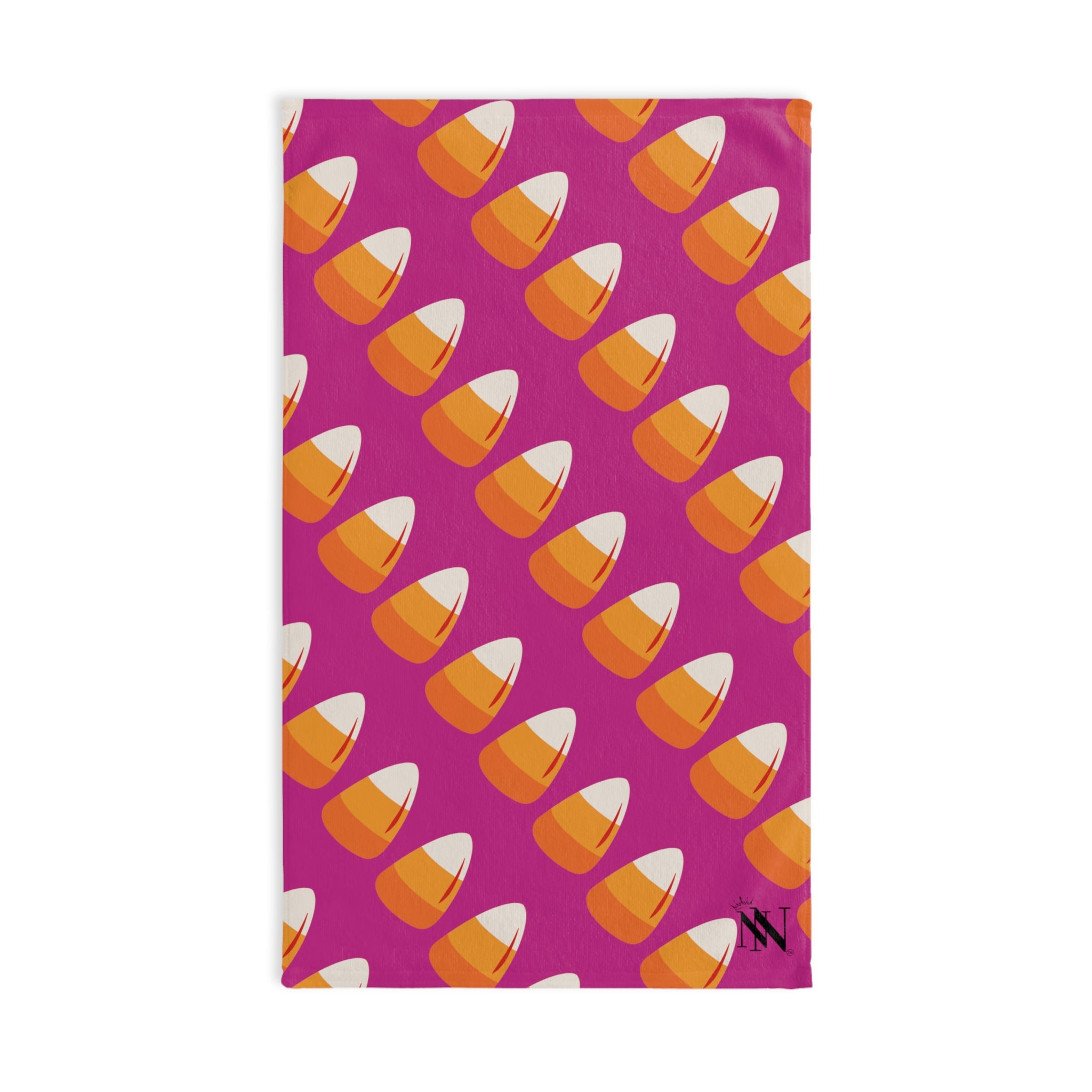 Candy Corn Fuscia | Funny Gifts for Men - Gifts for Him - Birthday Gifts for Men, Him, Husband, Boyfriend, New Couple Gifts, Fathers & Valentines Day Gifts, Hand Towels NECTAR NAPKINS