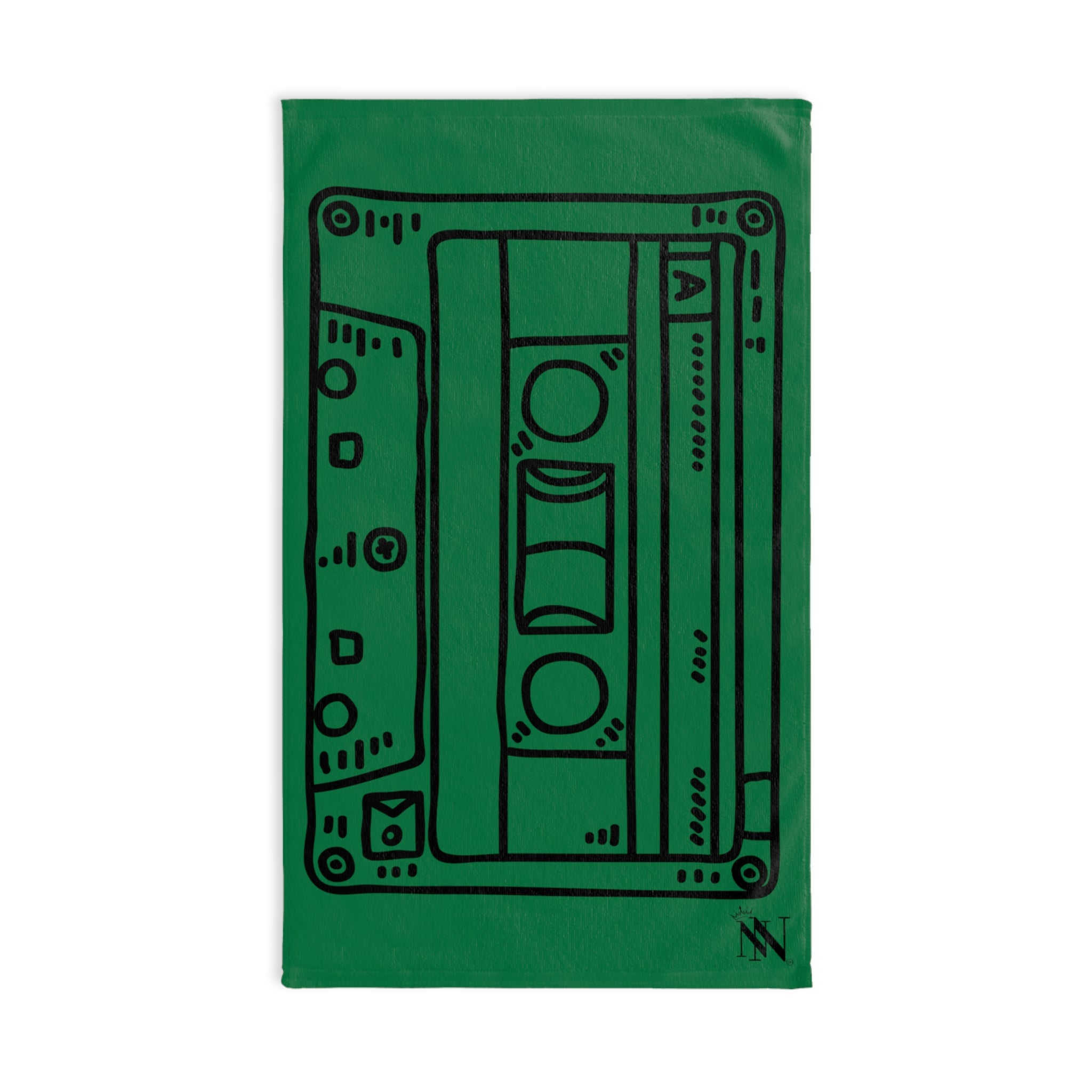 Cassette Black 80s Green | Anniversary Wedding, Christmas, Valentines Day, Birthday Gifts for Him, Her, Romantic Gifts for Wife, Girlfriend, Couples Gifts for Boyfriend, Husband NECTAR NAPKINS