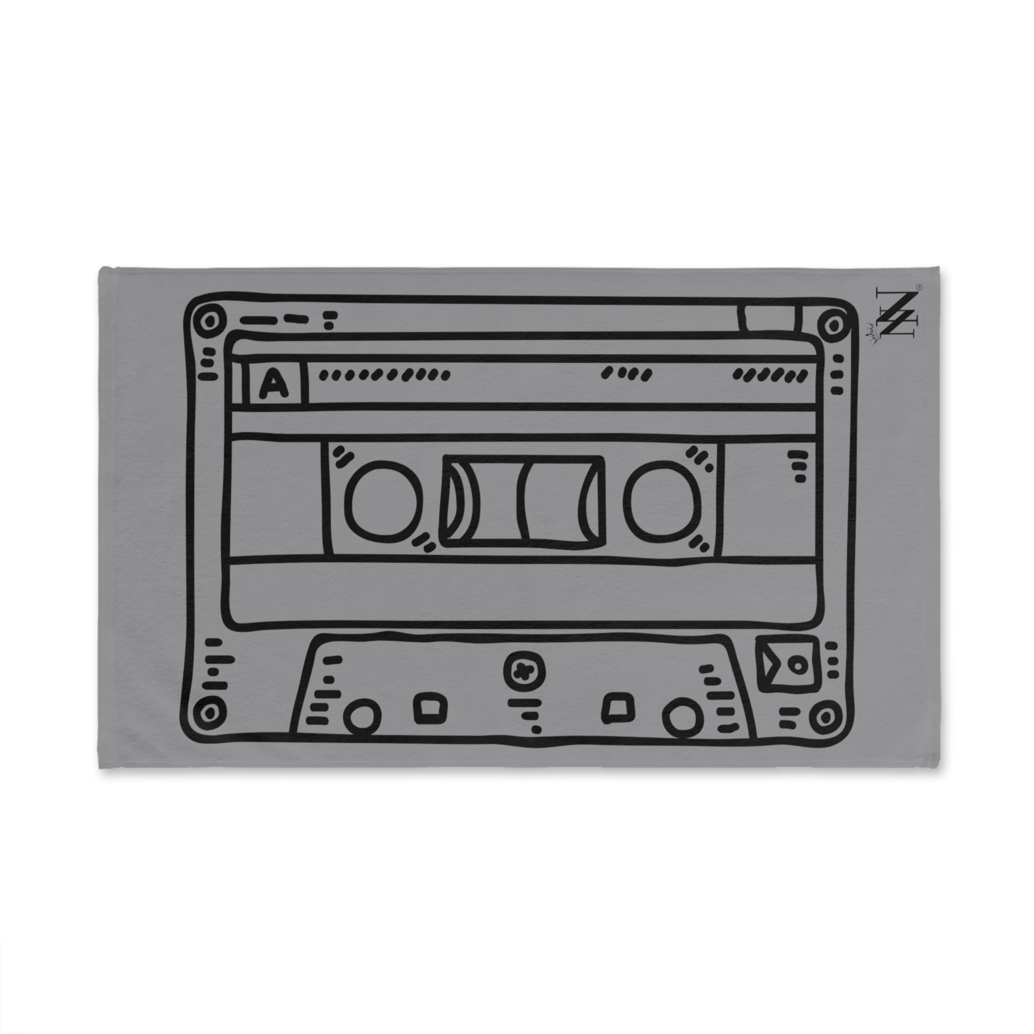 Cassette Black 80s Grey | Anniversary Wedding, Christmas, Valentines Day, Birthday Gifts for Him, Her, Romantic Gifts for Wife, Girlfriend, Couples Gifts for Boyfriend, Husband NECTAR NAPKINS