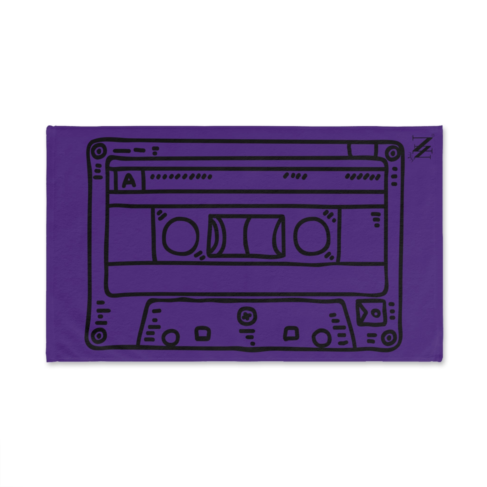 Cassette Black 80s Purple | Funny Gifts for Men - Gifts for Him - Birthday Gifts for Men, Him, Husband, Boyfriend, New Couple Gifts, Fathers & Valentines Day Gifts, Christmas Gifts NECTAR NAPKINS