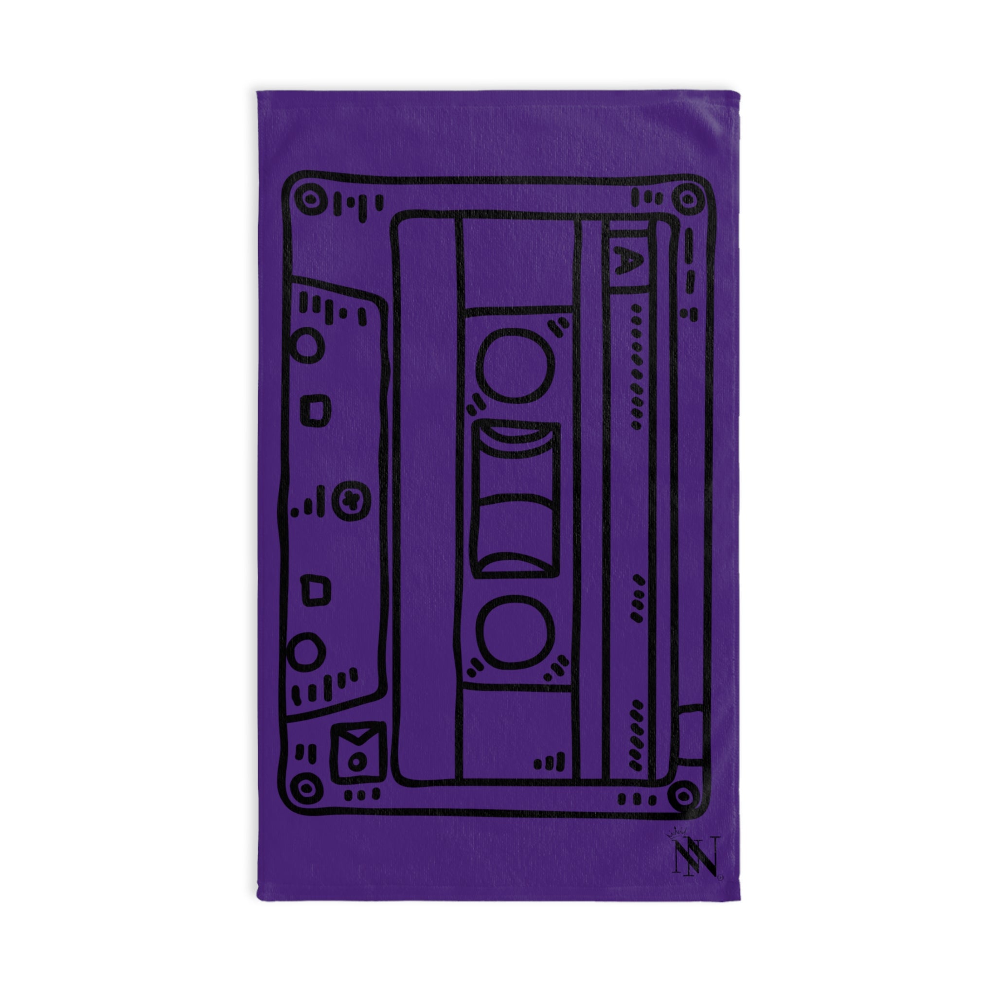 Cassette Black 80s Purple | Funny Gifts for Men - Gifts for Him - Birthday Gifts for Men, Him, Husband, Boyfriend, New Couple Gifts, Fathers & Valentines Day Gifts, Christmas Gifts NECTAR NAPKINS