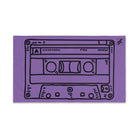 Cassette Black 80sLavendar | Funny Gifts for Men - Gifts for Him - Birthday Gifts for Men, Him, Husband, Boyfriend, New Couple Gifts, Fathers & Valentines Day Gifts, Hand Towels NECTAR NAPKINS