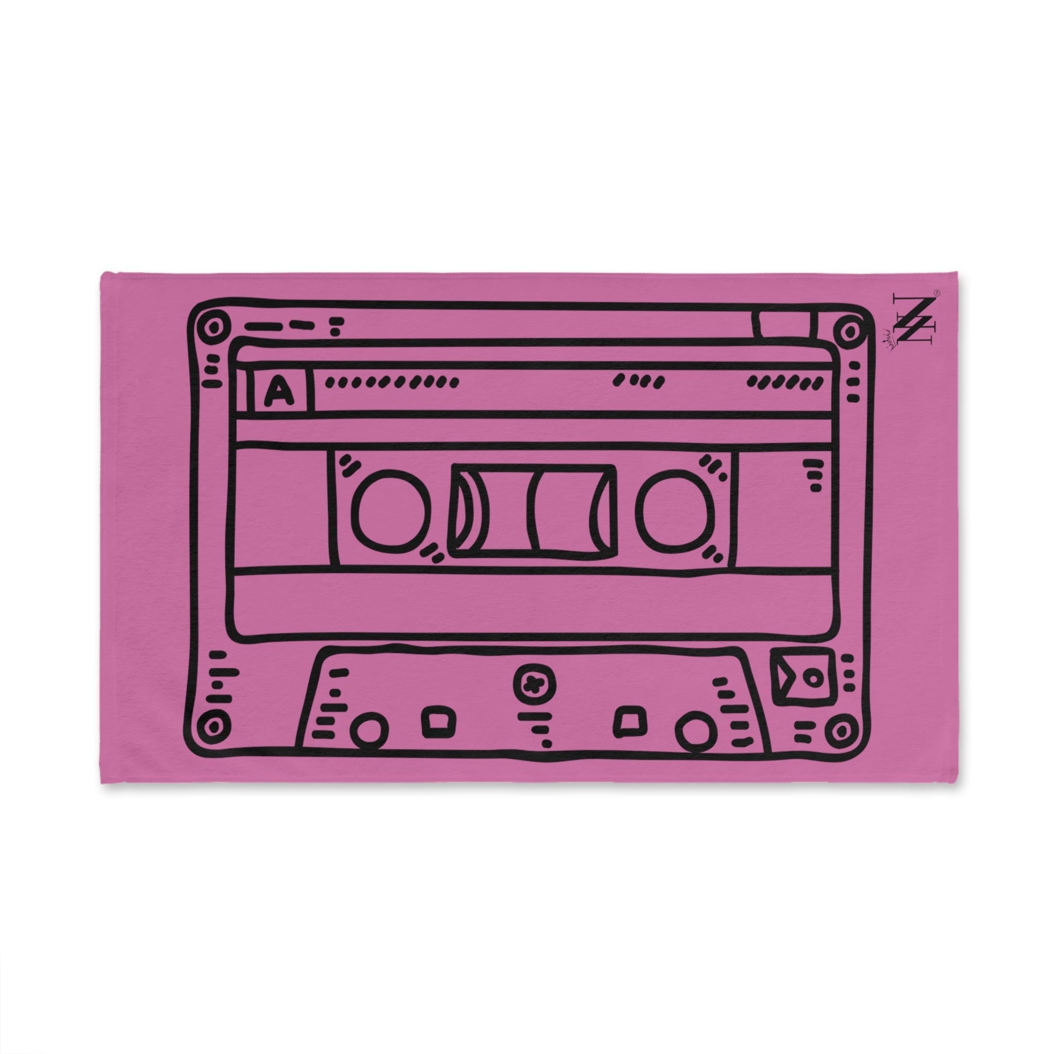 Cassette Black 80sPink | Novelty Gifts for Boyfriend, Funny Towel Romantic Gift for Wedding Couple Fiance First Year Anniversary Valentines, Party Gag Gifts, Joke Humor Cloth for Husband Men BF NECTAR NAPKINS