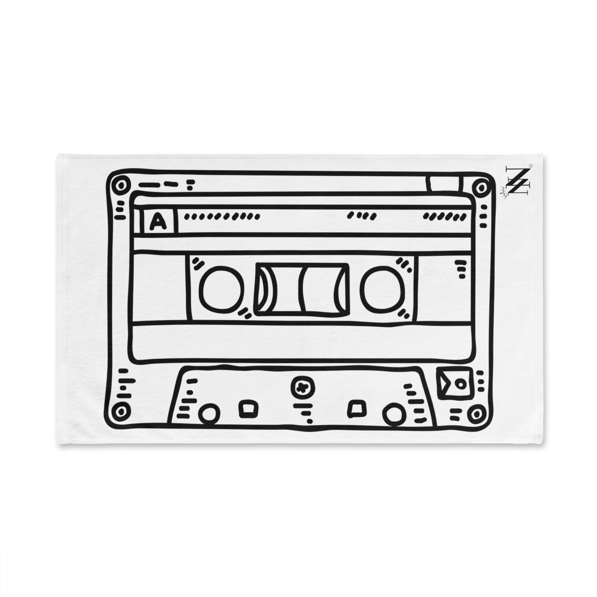 Cassette Black 80sWhite | Funny Gifts for Men - Gifts for Him - Birthday Gifts for Men, Him, Her, Husband, Boyfriend, Girlfriend, New Couple Gifts, Fathers & Valentines Day Gifts, Christmas Gifts NECTAR NAPKINS
