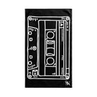 Cassette Tape 80s Black | Sexy Gifts for Boyfriend, Funny Towel Romantic Gift for Wedding Couple Fiance First Year 2nd Anniversary Valentines, Party Gag Gifts, Joke Humor Cloth for Husband Men BF NECTAR NAPKINS