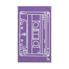 Cassette Tape 80s Lavendar | Funny Gifts for Men - Gifts for Him - Birthday Gifts for Men, Him, Husband, Boyfriend, New Couple Gifts, Fathers & Valentines Day Gifts, Hand Towels NECTAR NAPKINS