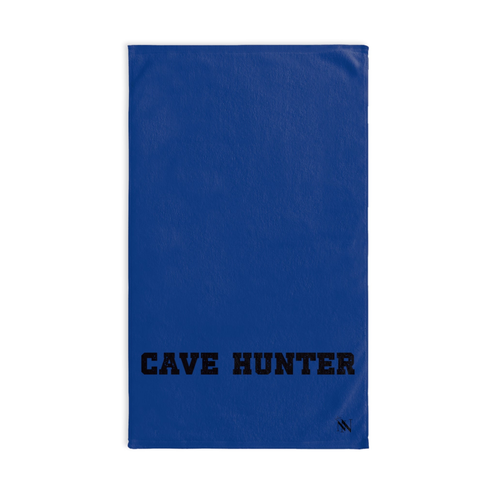 Cave Hunter Blue | Gifts for Boyfriend, Funny Towel Romantic Gift for Wedding Couple Fiance First Year Anniversary Valentines, Party Gag Gifts, Joke Humor Cloth for Husband Men BF NECTAR NAPKINS