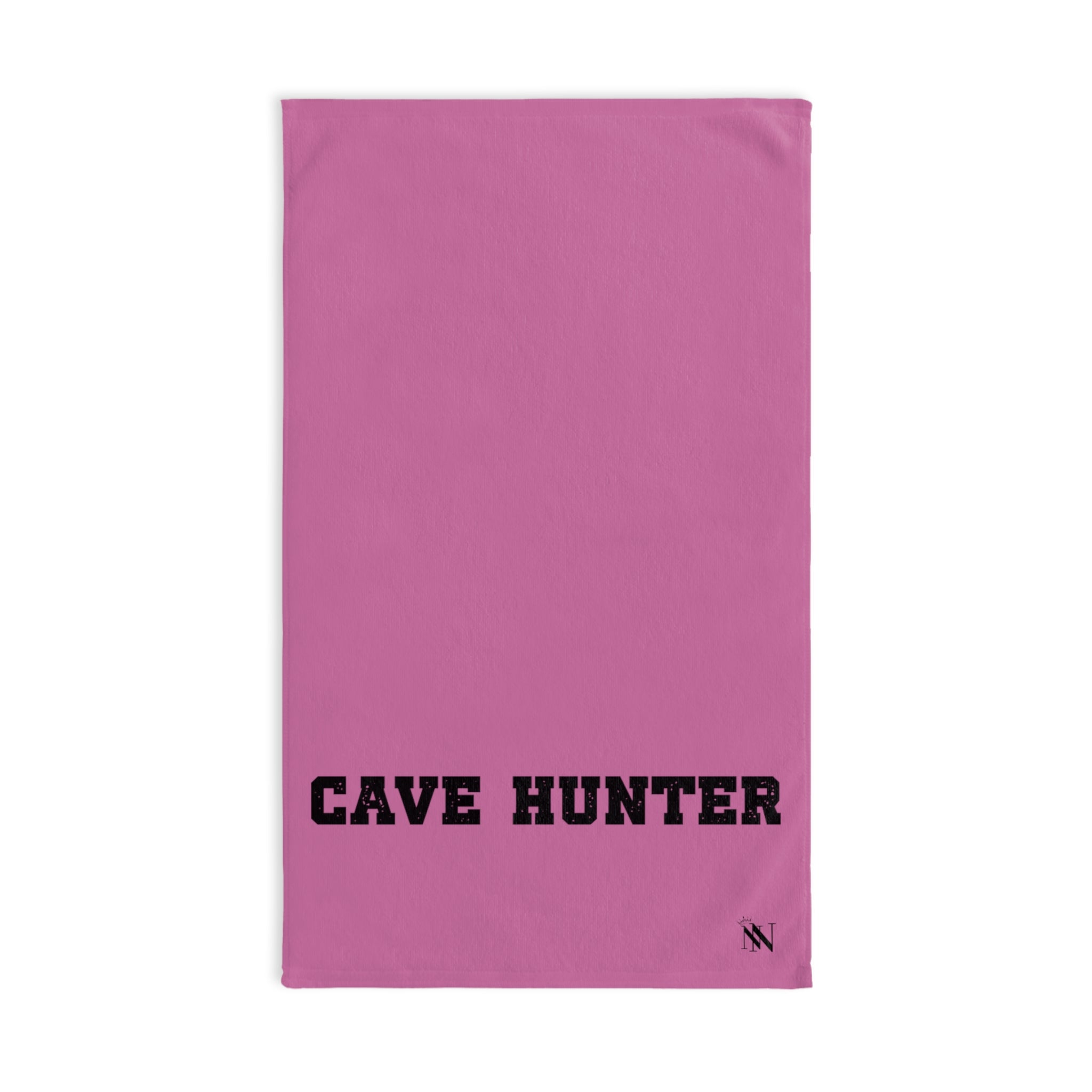 Cave Hunter Pink | Novelty Gifts for Boyfriend, Funny Towel Romantic Gift for Wedding Couple Fiance First Year Anniversary Valentines, Party Gag Gifts, Joke Humor Cloth for Husband Men BF NECTAR NAPKINS