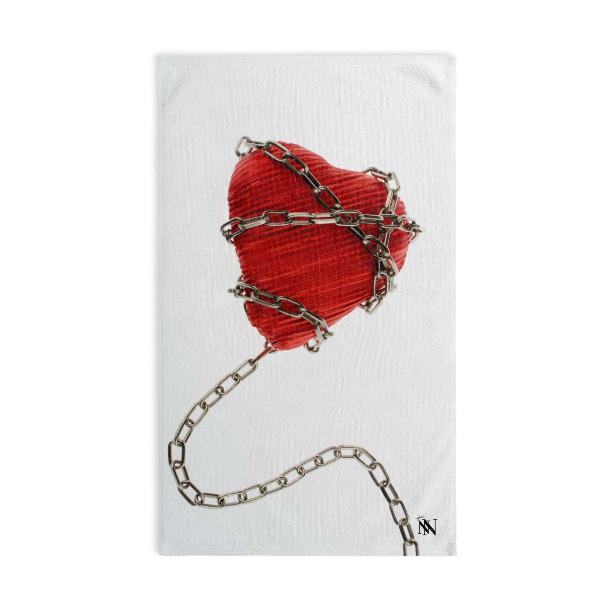Chained Hearts White | Funny Gifts for Men - Gifts for Him - Birthday Gifts for Men, Him, Her, Husband, Boyfriend, Girlfriend, New Couple Gifts, Fathers & Valentines Day Gifts, Christmas Gifts NECTAR NAPKINS