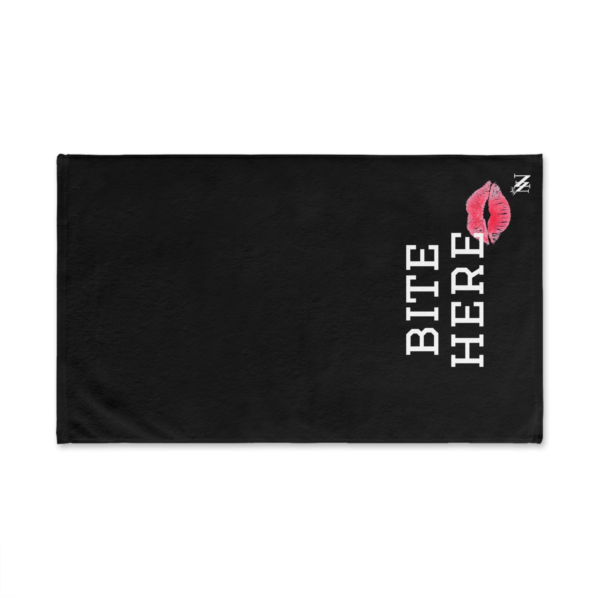 Cheer Bite Here Black | Sexy Gifts for Boyfriend, Funny Towel Romantic Gift for Wedding Couple Fiance First Year 2nd Anniversary Valentines, Party Gag Gifts, Joke Humor Cloth for Husband Men BF NECTAR NAPKINS