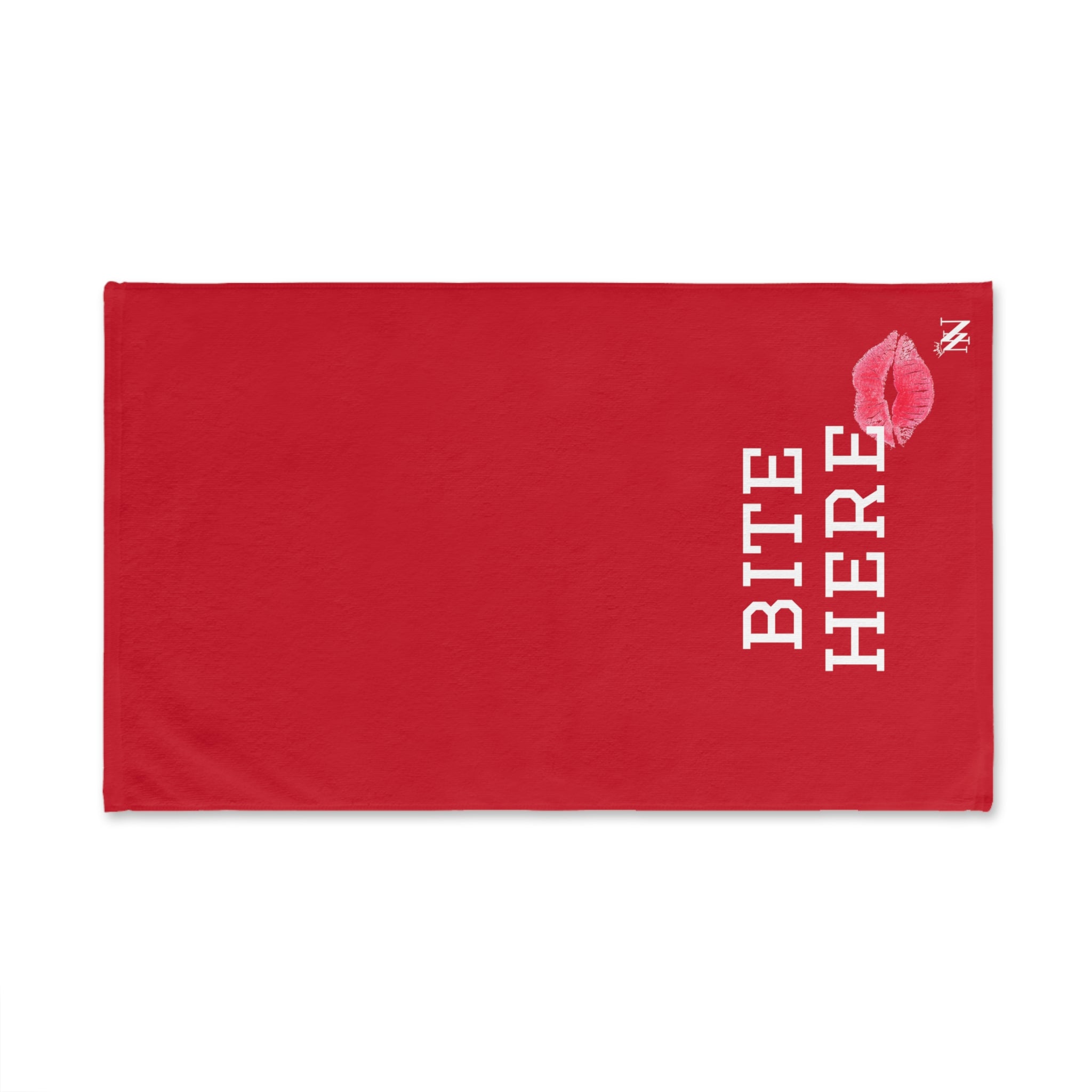 Cheer Bite Here Red | Sexy Gifts for Boyfriend, Funny Towel Romantic Gift for Wedding Couple Fiance First Year 2nd Anniversary Valentines, Party Gag Gifts, Joke Humor Cloth for Husband Men BF NECTAR NAPKINS