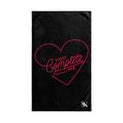 Complete Me HeartBlack | Sexy Gifts for Boyfriend, Funny Towel Romantic Gift for Wedding Couple Fiance First Year 2nd Anniversary Valentines, Party Gag Gifts, Joke Humor Cloth for Husband Men BF NECTAR NAPKINS