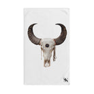 Cow Skull White | Funny Gifts for Men - Gifts for Him - Birthday Gifts for Men, Him, Her, Husband, Boyfriend, Girlfriend, New Couple Gifts, Fathers & Valentines Day Gifts, Christmas Gifts NECTAR NAPKINS