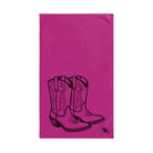 Cowboy Boots Fuscia | Funny Gifts for Men - Gifts for Him - Birthday Gifts for Men, Him, Husband, Boyfriend, New Couple Gifts, Fathers & Valentines Day Gifts, Hand Towels NECTAR NAPKINS