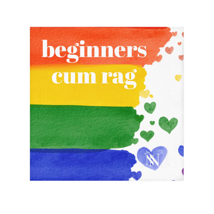 Cum Rag Rainbow | Nectar Napkins Fun-Flirty Lovers' After Sex Towels NECTAR NAPKINS