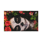 Day of Dead  | Hand Hand Towel y Wedding Gifts Party Bridal Cotton Couples Rag 2nd Anniversary Her Him His Hers Wife Boyfriend Girlfriend Valentine NECTAR NAPKINS