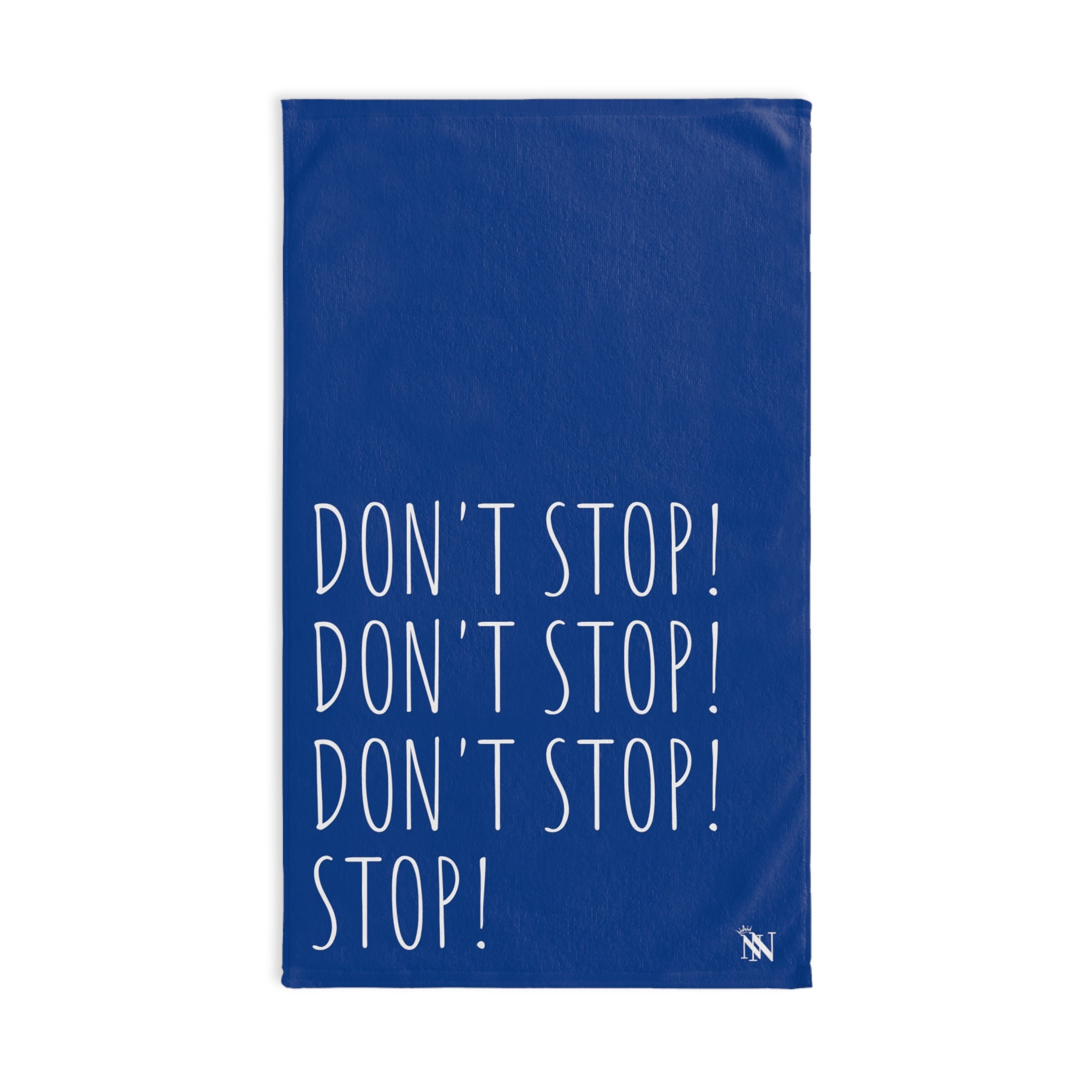 Don't Stop! Blue | Gifts for Boyfriend, Funny Towel Romantic Gift for Wedding Couple Fiance First Year Anniversary Valentines, Party Gag Gifts, Joke Humor Cloth for Husband Men BF NECTAR NAPKINS