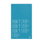 Don't Stop! Teal | Novelty Gifts for Boyfriend, Funny Towel Romantic Gift for Wedding Couple Fiance First Year Anniversary Valentines, Party Gag Gifts, Joke Humor Cloth for Husband Men BF NECTAR NAPKINS