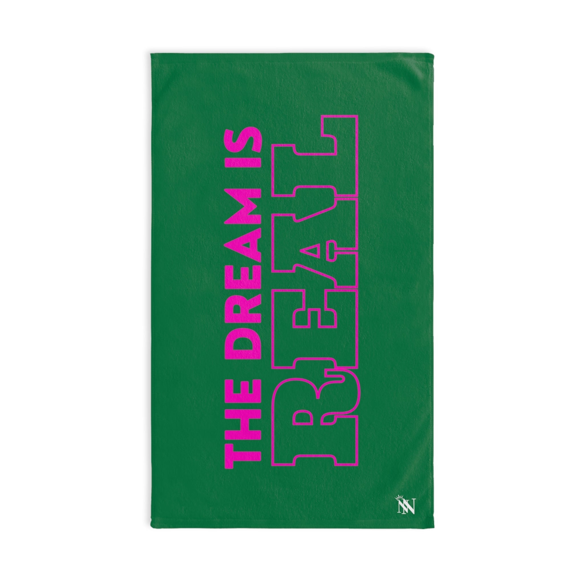 Dream Big Pink Green | Anniversary Wedding, Christmas, Valentines Day, Birthday Gifts for Him, Her, Romantic Gifts for Wife, Girlfriend, Couples Gifts for Boyfriend, Husband NECTAR NAPKINS