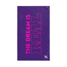 Dream Big Pink Purple | Funny Gifts for Men - Gifts for Him - Birthday Gifts for Men, Him, Husband, Boyfriend, New Couple Gifts, Fathers & Valentines Day Gifts, Christmas Gifts NECTAR NAPKINS