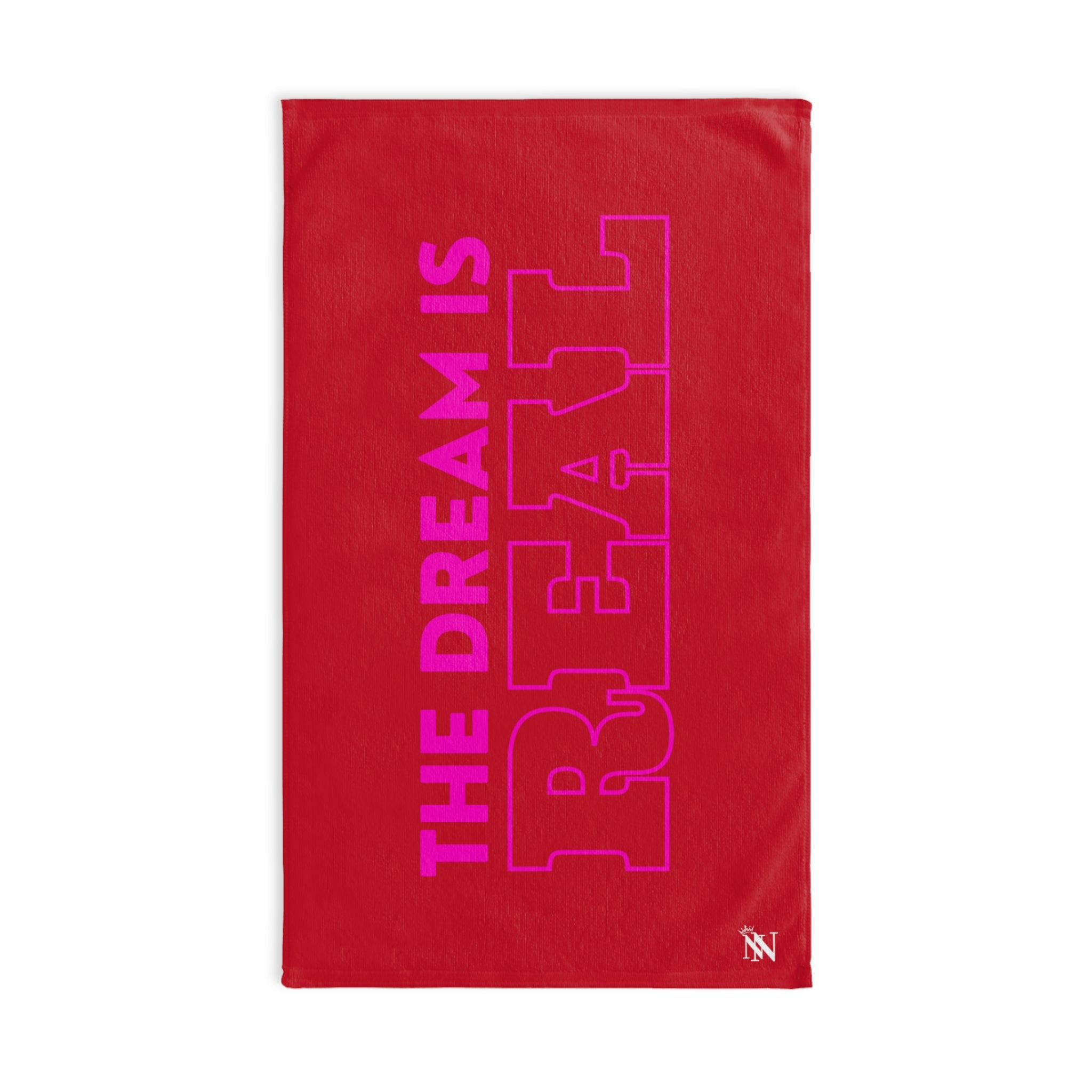 Dream Big Pink Red | Sexy Gifts for Boyfriend, Funny Towel Romantic Gift for Wedding Couple Fiance First Year 2nd Anniversary Valentines, Party Gag Gifts, Joke Humor Cloth for Husband Men BF NECTAR NAPKINS