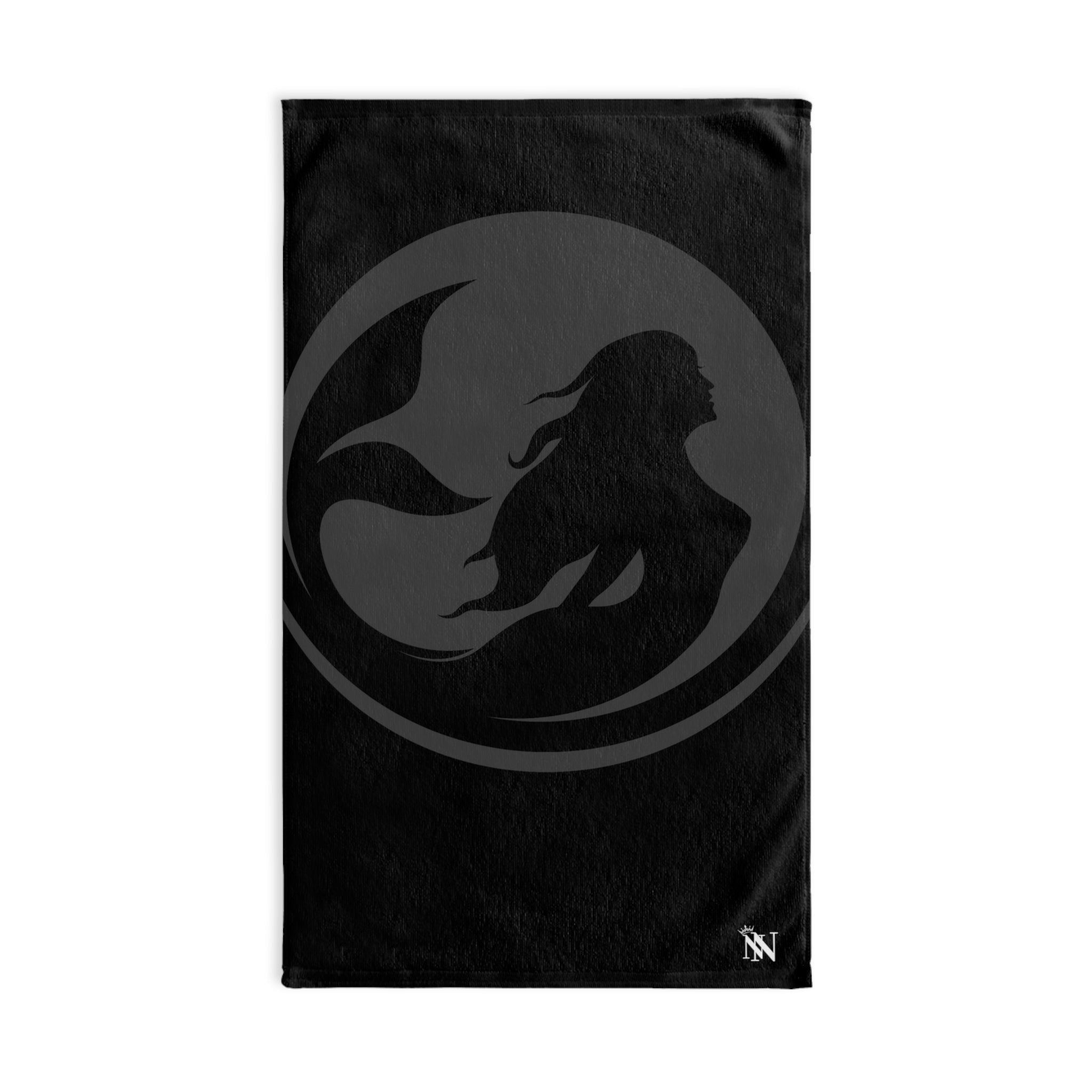 Eclipse Mermaid SeaBlack | Sexy Gifts for Boyfriend, Funny Towel Romantic Gift for Wedding Couple Fiance First Year 2nd Anniversary Valentines, Party Gag Gifts, Joke Humor Cloth for Husband Men BF NECTAR NAPKINS