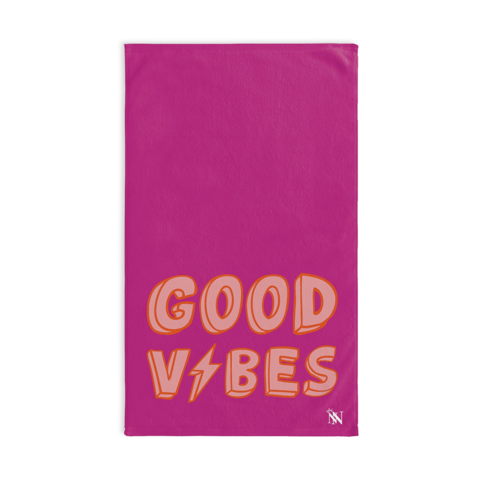 Electric Vibe Good Fuscia | Funny Gifts for Men - Gifts for Him - Birthday Gifts for Men, Him, Husband, Boyfriend, New Couple Gifts, Fathers & Valentines Day Gifts, Hand Towels NECTAR NAPKINS