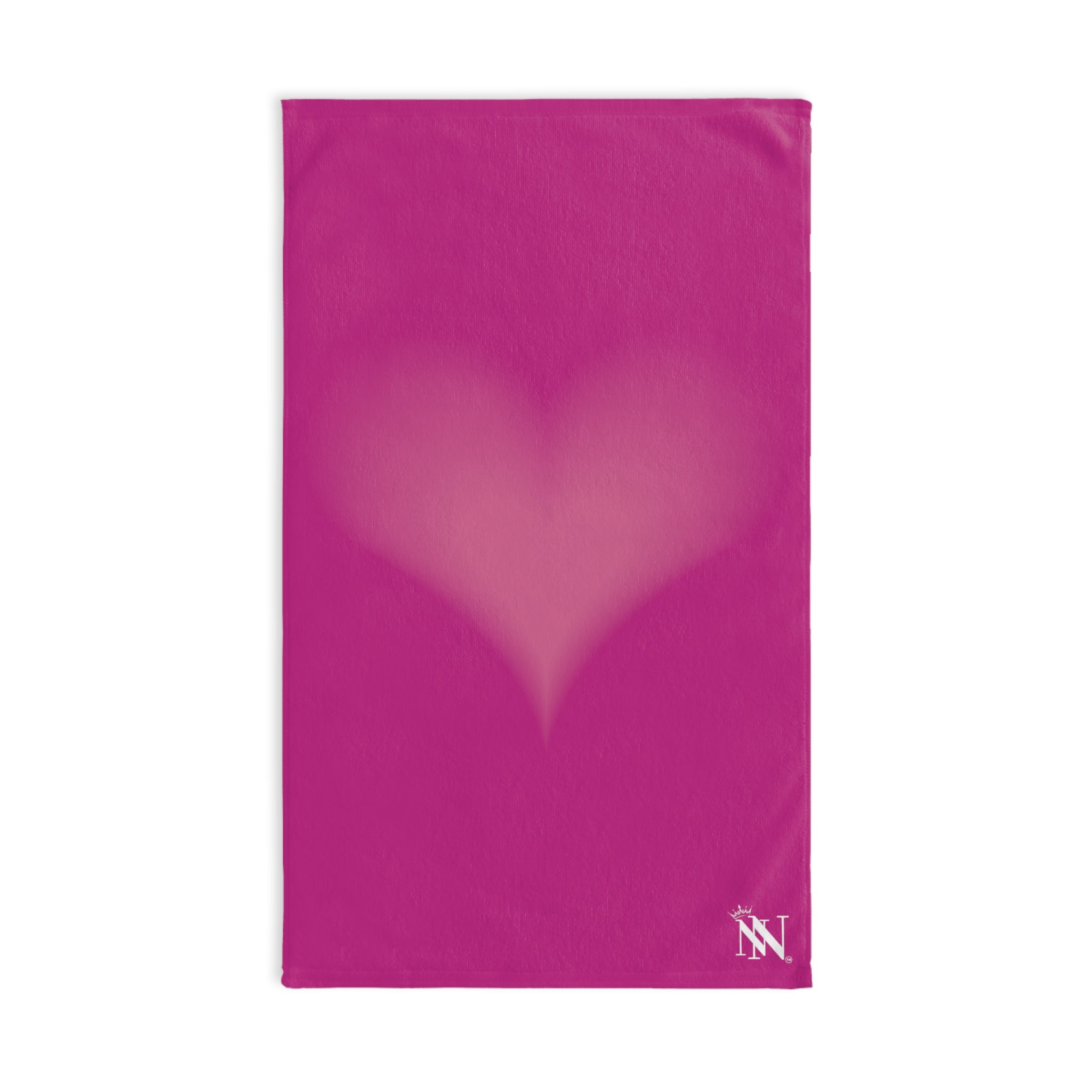 Fade Faded Heart Fuscia | Funny Gifts for Men - Gifts for Him - Birthday Gifts for Men, Him, Husband, Boyfriend, New Couple Gifts, Fathers & Valentines Day Gifts, Hand Towels NECTAR NAPKINS