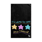 Feel Feelings Emotions Black | Sexy Gifts for Boyfriend, Funny Towel Romantic Gift for Wedding Couple Fiance First Year 2nd Anniversary Valentines, Party Gag Gifts, Joke Humor Cloth for Husband Men BF NECTAR NAPKINS