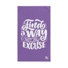 Find A Way Lavendar | Funny Gifts for Men - Gifts for Him - Birthday Gifts for Men, Him, Husband, Boyfriend, New Couple Gifts, Fathers & Valentines Day Gifts, Hand Towels NECTAR NAPKINS