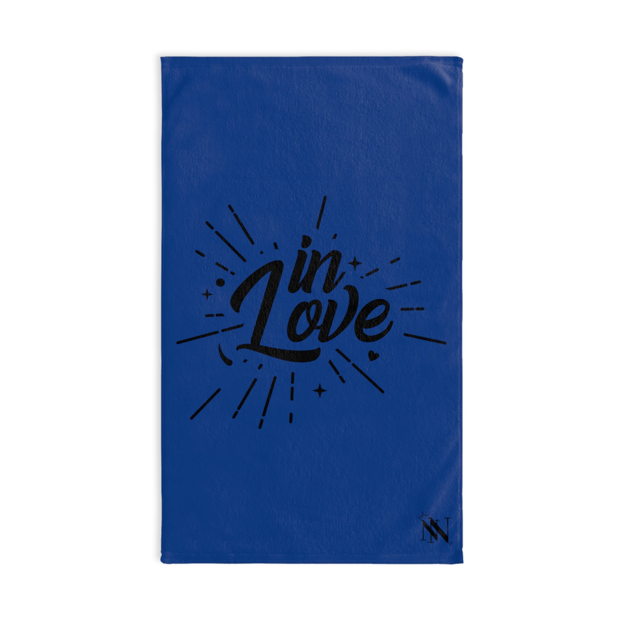 Fireworks In Love Blue | Gifts for Boyfriend, Funny Towel Romantic Gift for Wedding Couple Fiance First Year Anniversary Valentines, Party Gag Gifts, Joke Humor Cloth for Husband Men BF NECTAR NAPKINS