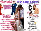 Forever Bride LoveFuscia | Funny Gifts for Men - Gifts for Him - Birthday Gifts for Men, Him, Husband, Boyfriend, New Couple Gifts, Fathers & Valentines Day Gifts, Hand Towels NECTAR NAPKINS