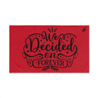 Forever Bride LoveRed | Sexy Gifts for Boyfriend, Funny Towel Romantic Gift for Wedding Couple Fiance First Year 2nd Anniversary Valentines, Party Gag Gifts, Joke Humor Cloth for Husband Men BF NECTAR NAPKINS