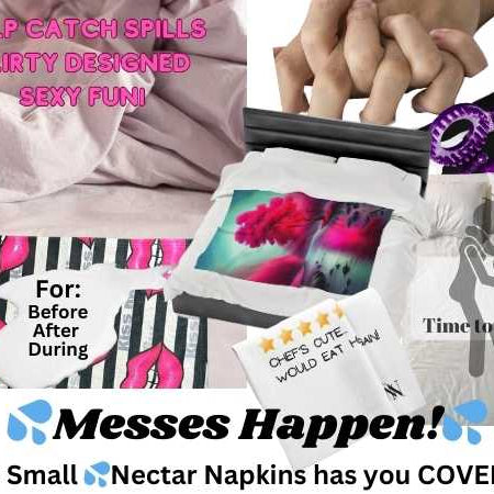 Forever | Nectar Napkins Fun-Flirty Lovers' After Sex Towels NECTAR NAPKINS