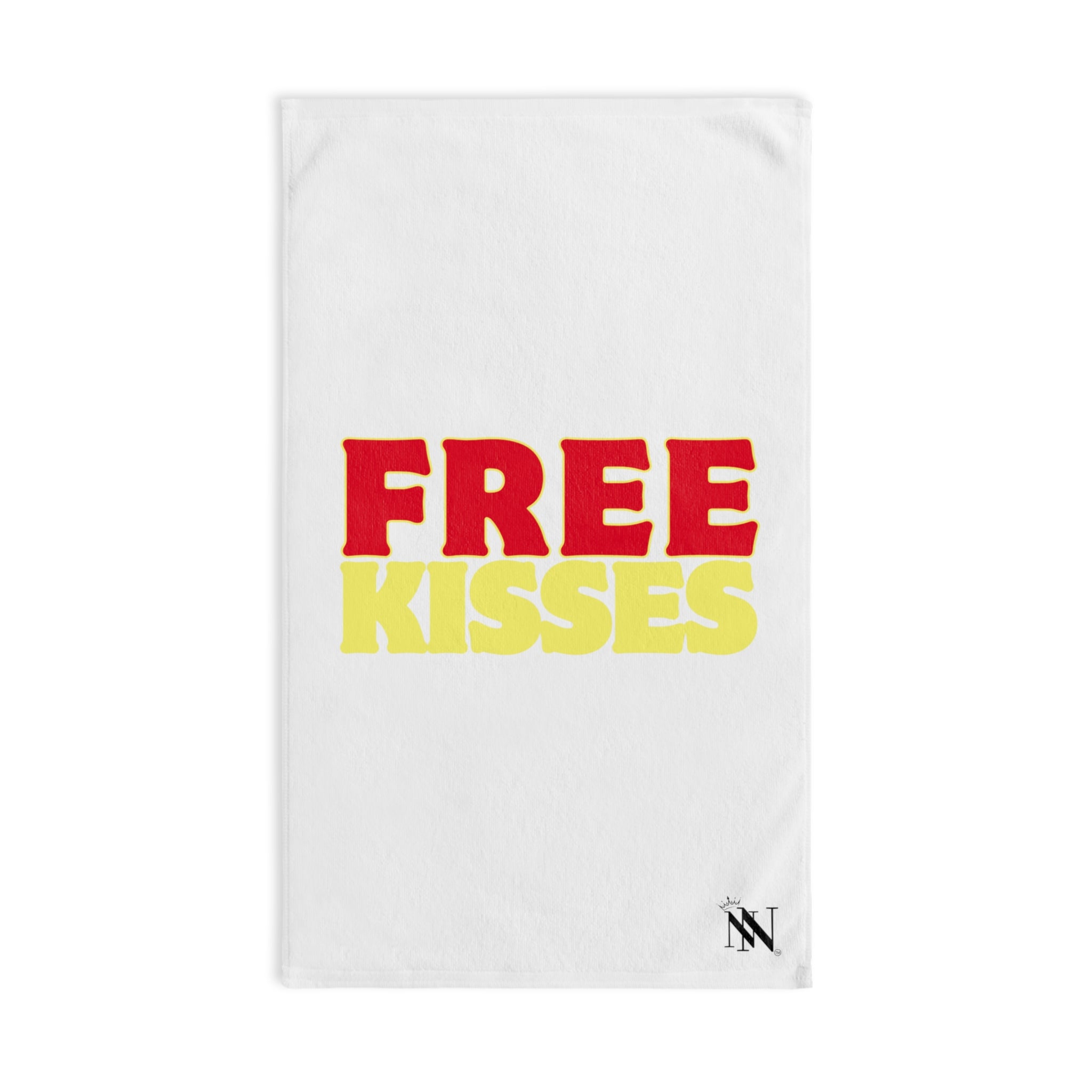 Free Kisses White | Funny Gifts for Men - Gifts for Him - Birthday Gifts for Men, Him, Her, Husband, Boyfriend, Girlfriend, New Couple Gifts, Fathers & Valentines Day Gifts, Christmas Gifts NECTAR NAPKINS