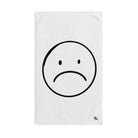 Frown Sad White | Funny Gifts for Men - Gifts for Him - Birthday Gifts for Men, Him, Her, Husband, Boyfriend, Girlfriend, New Couple Gifts, Fathers & Valentines Day Gifts, Christmas Gifts NECTAR NAPKINS