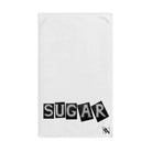 Fuzzy Sugar Letter White | Funny Gifts for Men - Gifts for Him - Birthday Gifts for Men, Him, Her, Husband, Boyfriend, Girlfriend, New Couple Gifts, Fathers & Valentines Day Gifts, Christmas Gifts NECTAR NAPKINS