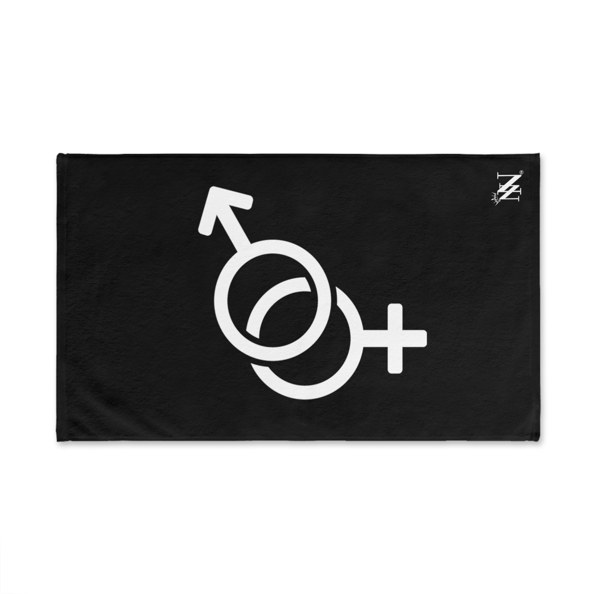 Gender Signs Black | Sexy Gifts for Boyfriend, Funny Towel Romantic Gift for Wedding Couple Fiance First Year 2nd Anniversary Valentines, Party Gag Gifts, Joke Humor Cloth for Husband Men BF NECTAR NAPKINS