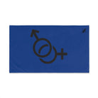 Gender Signs Blue | Gifts for Boyfriend, Funny Towel Romantic Gift for Wedding Couple Fiance First Year Anniversary Valentines, Party Gag Gifts, Joke Humor Cloth for Husband Men BF NECTAR NAPKINS